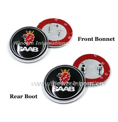 Saab badge 5 - 2x,