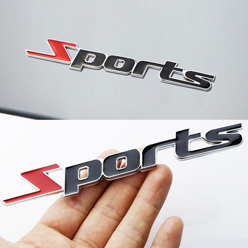 1pc sports car emblem - sports,