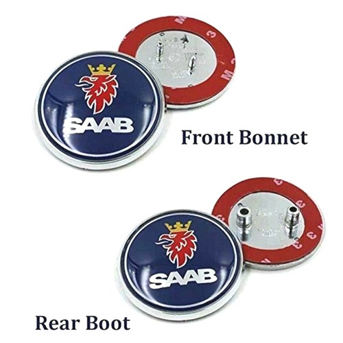 Saab blue badge set - saab,