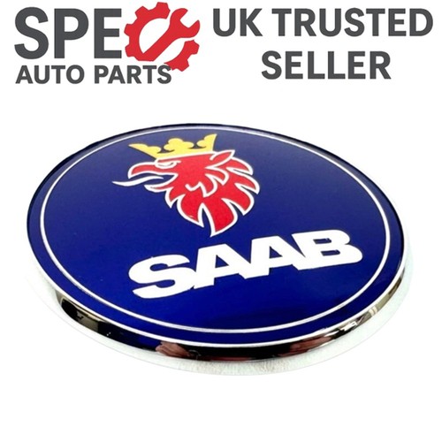 Saab front bonnet emblem - front,