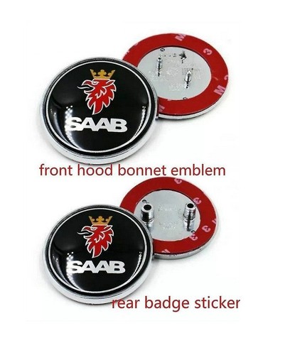 Set saab front bonnet rear - front,
