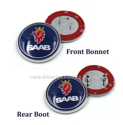 Saab badge 5 set - saab,